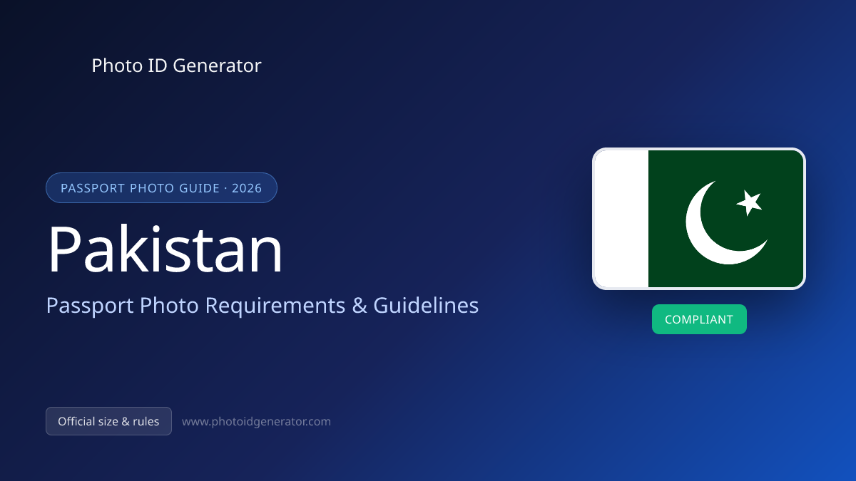 Pakistan Passport Photo Requirements & Guidelines — Photo ID Generator blog