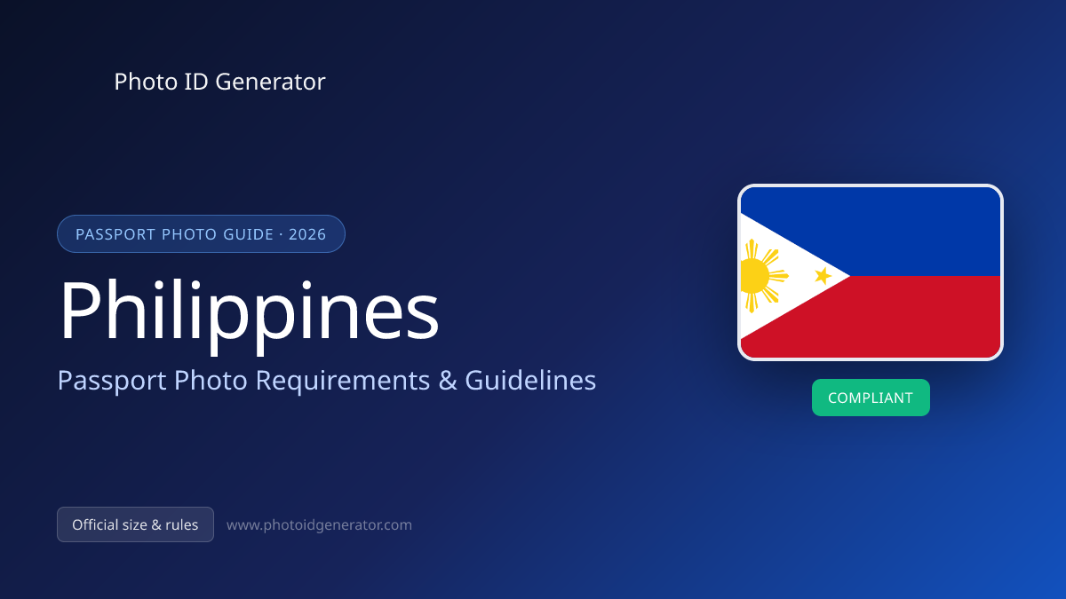 Philippines Passport Photo Requirements & Guidelines — Photo ID Generator blog